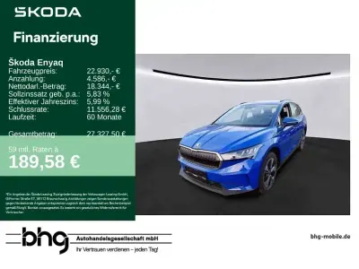 Brugt Skoda Enyaq iV Loft 108 kW (148 HK) 2023 Blå SUV
