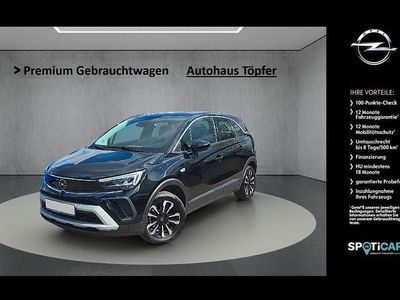 Gebraucht Opel Crossland Elegance 110 PS (80 kW) 2023 Schwarz SUV