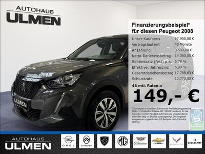 Grau Gebraucht 2023 Peugeot 2008 Active SUV | 17.950 € (Fairer Preis)