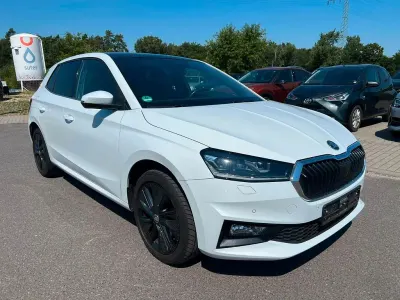 Gebraucht Skoda Fabia Style 110 PS (80 kW) 2023 Weiß Kleinwagen