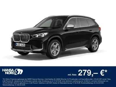 Gebraucht BMW X1 xLine 136 PS (100 kW) 2023 Schwarz / saphirschwarz (metallic) SUV
