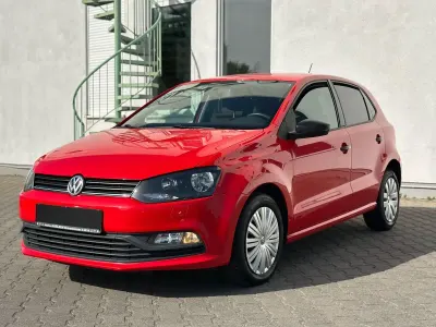 Gebraucht VW Polo Trendline 75 PS (55 kW) 2014 Rot Limousine