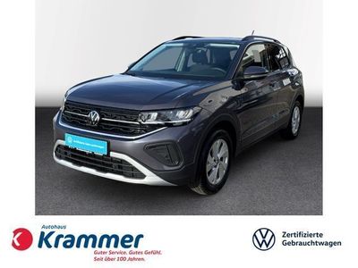 Gebraucht VW T-Cross Life 95 PS (69 kW) 2024 Grau SUV
