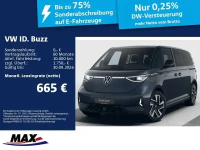 Neu VW ID. Buzz GTX 250 kW (340 PS) 2026 Blau Van / Kleinbus