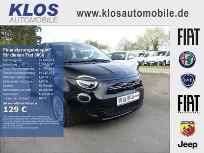 Gebraucht Fiat 500e Action 69 kW (95 PS) 2022 Schwarz Kleinwagen