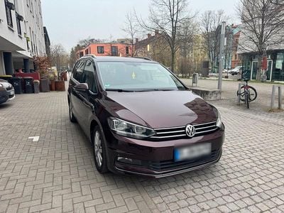 Brugt VW Touran 190 HK (139 kW) 2019 Rød MPV