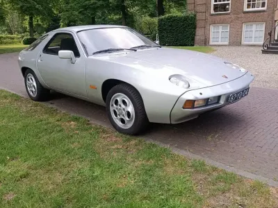 Gebraucht Porsche 928 1977 Silber Coupé