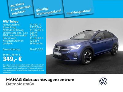Gebraucht VW Taigo R-line 150 PS (110 kW) 2025 Reef blue metallic SUV