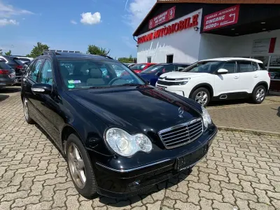 Gebraucht Mercedes C200 163 PS (119 kW) 2003 Schwarz Kombi