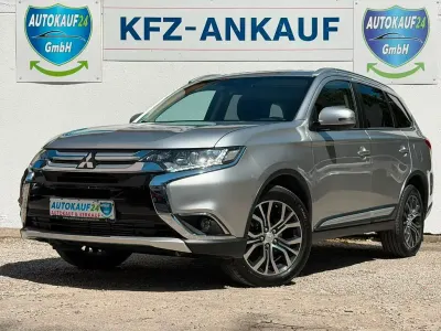 Gebraucht Mitsubishi Outlander Plus 150 PS (110 kW) 2017 Silber SUV