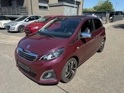 Gebraucht Peugeot 108 Allure 82 PS (60 kW) 2018 Violett Limousine