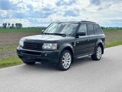 Gebraucht Land Rover Range Rover Sport S 190 PS (139 kW) 2009 Santorini schwarz SUV