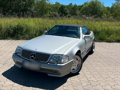 Gebraucht Mercedes SL600 394 PS (289 kW) 1992 Silber Cabrio