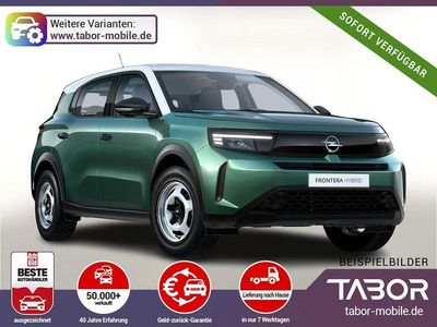 Neu Opel Frontera 110 PS (80 kW) 2025 Schwarz (karbon schwarz metallic) SUV