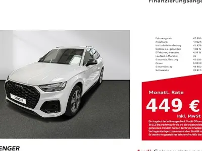 Brugt Audi Q5 Sportback S-Line 204 HK (150 kW) 2023 Hvid SUV
