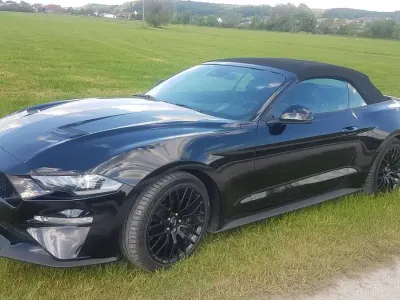 Gebraucht Ford Mustang GT Convertible 450 PS (330 kW) 2020 Schwarz Cabrio