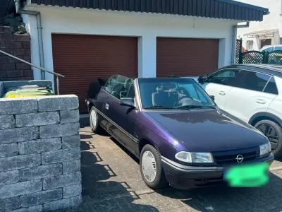 Gebraucht Opel Astra Cabriolet 1994 Violet Cabrio