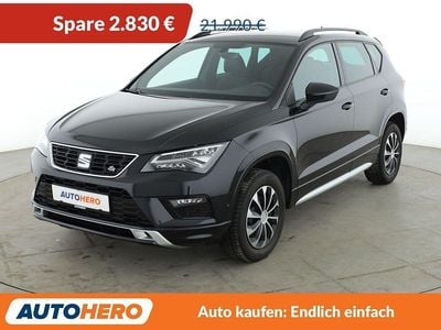 Gebraucht Seat Ateca FR 150 PS (110 kW) 2019 Schwarz SUV