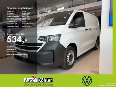 Neu VW Transporter 100 kW (136 PS) 2026 Clear white Van