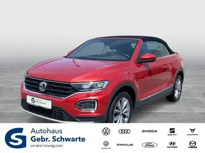 Gebraucht VW T-Roc Cabriolet Style 150 PS (110 kW) 2020 Rot Cabrio