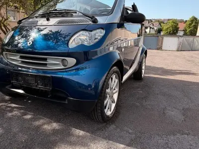 Gebraucht Smart ForTwo Cabrio 61 PS (44 kW) 2003 Blau Cabrio