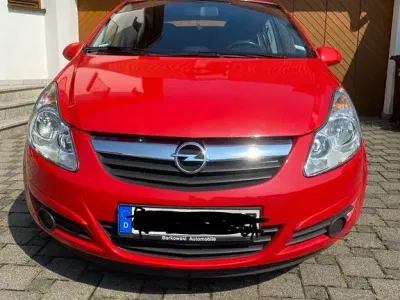 Gebraucht Opel Corsa Color Edition 90 PS (66 kW) 2009 Rot Kleinwagen