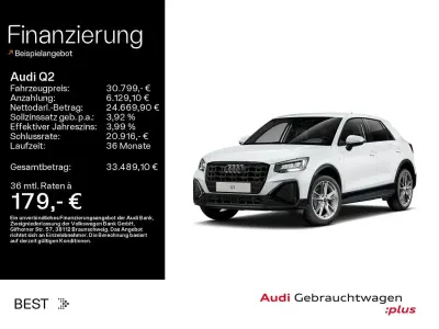 Gebraucht Audi Q2 S-Line 150 PS (110 kW) 2025 Gletscherweiß metallic SUV