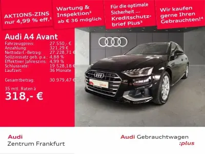 Używany Audi A4 Advanced 204 KM (150 kW) 2023 Czarny Kombi
