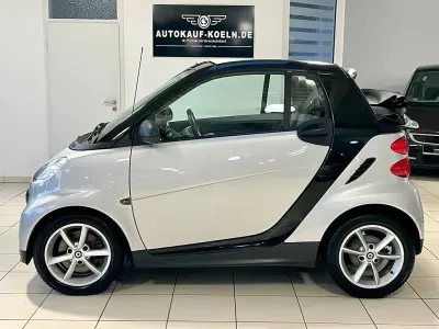 Second-hand Smart ForTwo Cabrio Pure 71 CP (52 kW) 2013 Argintiu Cabrio