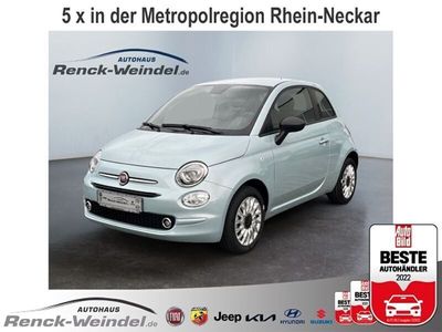 gebraucht Fiat 500 1.0 DAB PDC Berganfahrass. Regensensor Klima BT Lichtsensor el.SP Multif.Lenkrad Scheinwerferreg.