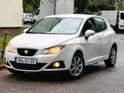 Gebraucht Seat Ibiza 86 PS (63 kW) 2009 Weiß Kleinwagen