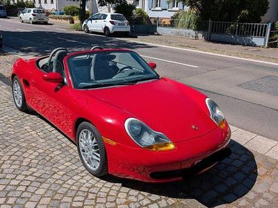 Gebraucht Porsche Boxster 220 PS (161 kW) 2001 Rot Cabrio