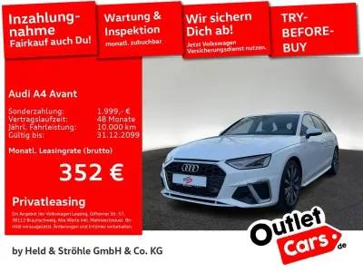 Brugt Audi A4 S-Line 204 HK (150 kW) 2023 Hvid Stationcar