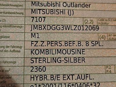 Mitsubishi Outlander P-HEV