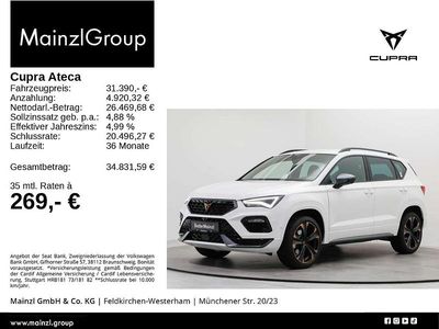 Weiß Gebraucht 2024 Cupra Ateca SUV | 31.390 € (Guter Preis)
