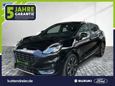 Gebraucht Ford Puma ST-Line 125 PS (91 kW) 2022 Obsidianschwarz metallic SUV