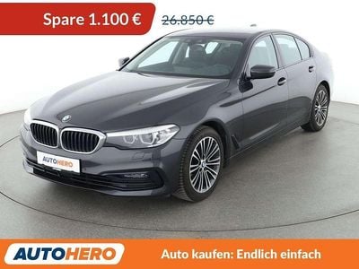 Gebraucht BMW 520 Sport Line 184 PS (135 kW) 2019 Schwarz Limousine