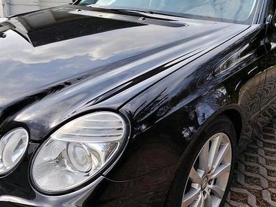 Brugt Mercedes E200 136 HK (100 kW) 2008 Sort Sedan