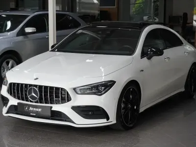 Gebraucht Mercedes CLA35 AMG AMG 306 PS (225 kW) 2021 Weiß Coupé
