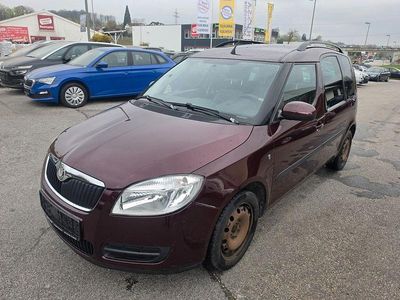 Gebraucht Skoda Roomster Plus Edition 69 PS (50 kW) 2009 Rot Van / Kleinbus