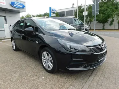 Gebraucht Opel Astra Edition 122 PS (89 kW) 2020 Schwarz Kombi
