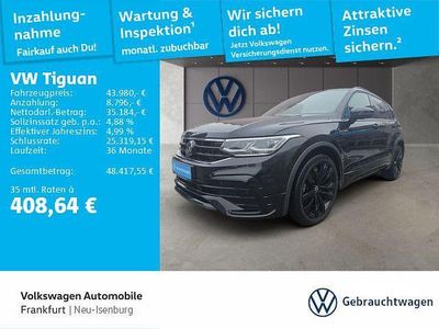 Deep black perleffekt Gebraucht 2023 VW Tiguan R-line SUV | 43.980 € (Teuer)