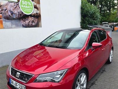 Usata Seat Leon FR 150 CV (110 kW) 2017 Rosso Berlina