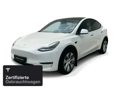 Gebraucht Tesla Model Y Long Range AWD 258 kW (351 PS) 2024 Weiß SUV