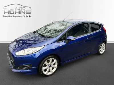 Gebraucht Ford Fiesta ST-Line 101 PS (74 kW) 2017 Blau Kleinwagen