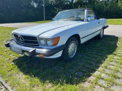 Używany Mercedes 560 231 KM (169 kW) 1987 Biały Kabriolet