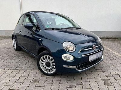 Blau Gebraucht 2017 Fiat 500C Lounge Cabrio | 8.790 € (Fairer Preis)