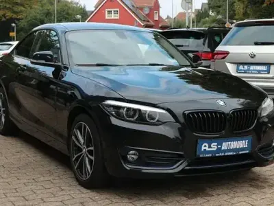Brugt BMW 218 Sport Line 150 HK (110 kW) 2019 Sort Coupe