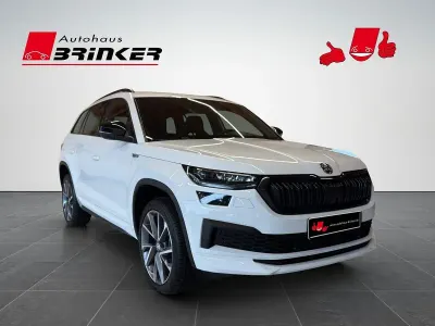 Brugt Skoda Kodiaq SportLine 200 HK (147 kW) 2023 Hvid SUV