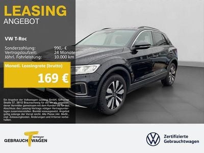 Schwarz Gebraucht 2025 VW T-Roc Goal SUV | 22.790 € (Fairer Preis)